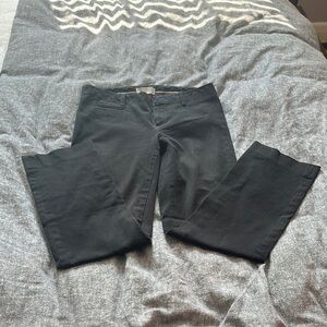 Gap Black True Straight Pants- Size 0
